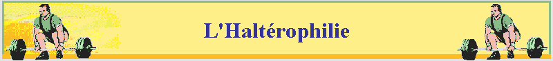 L'Haltrophilie